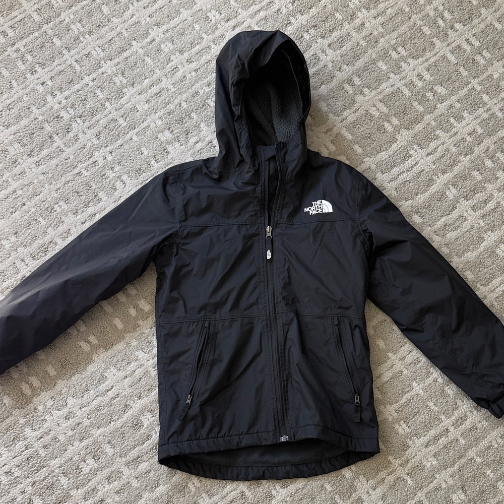 The North Face Kids Black Raincoat